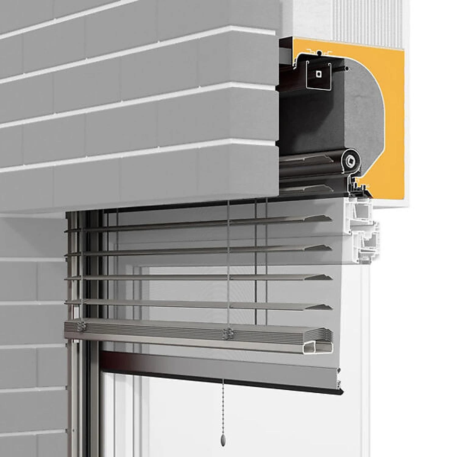 ROMA top-mounted external blinds – integrated solution with very discrete appearance