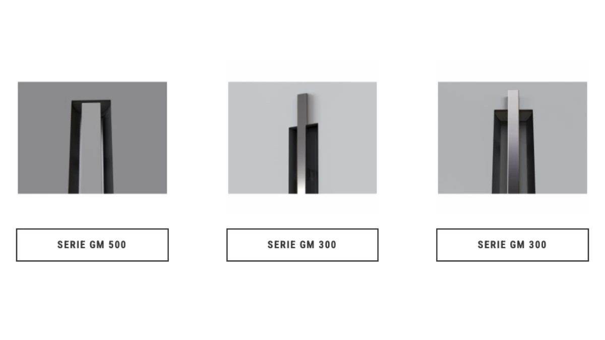 Handle variants for Inotherm Entrance Doors