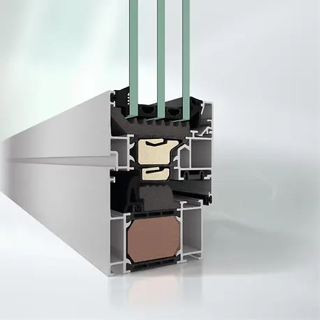 Schüco AWS 75.SI+ – 75mm construction depth, highly insulated